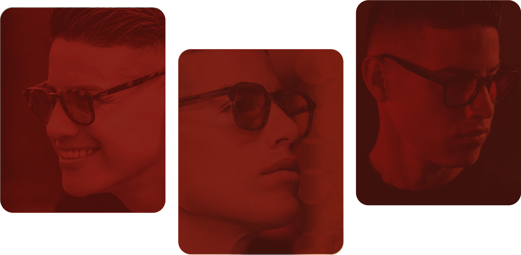 James con las gafas Sajú x JR10